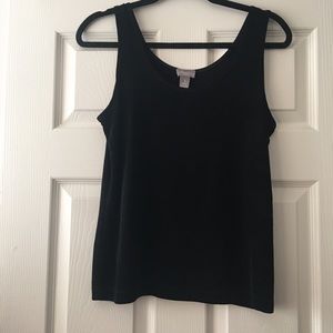 Chico’s Travelers Black Tank Top